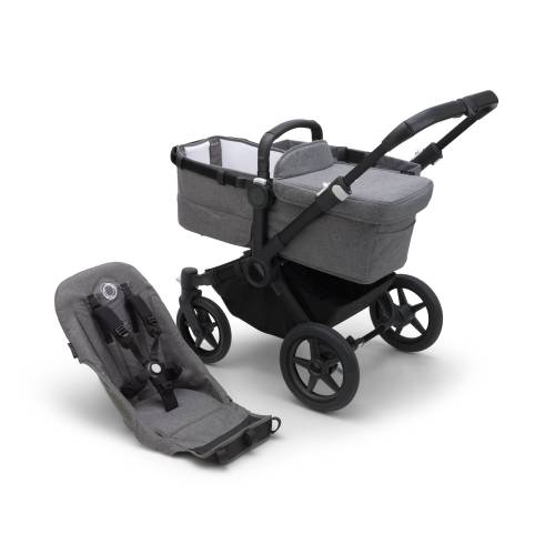 BUGABOO Donkey5 Base Black - Grey Melange